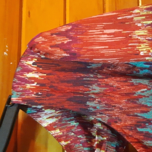 Lily Rose Rust/Mint Dress 297 - Picture 4 of 8